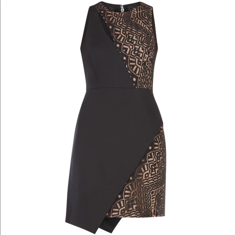 BCBGMaxAzria asymmetrical dress - size 2